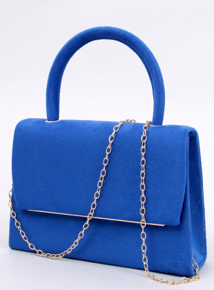 Borsa a mano blu reale
