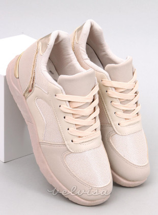 Sneakers leggere beige da donna