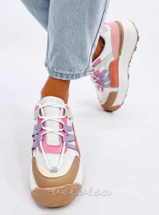 Sneakers multicolore da donna SAKURA