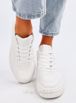 Sneakers bianche da donna ALL WHITE