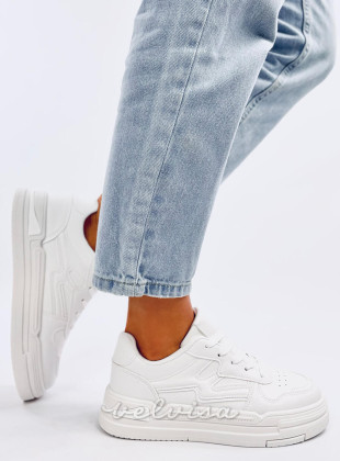 Sneakers bianche da donna ALL WHITE