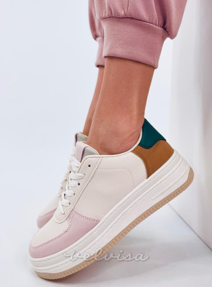 Sneakers da donna rosa