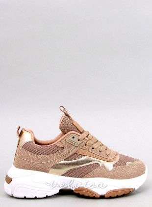 Sneaker da donna marrone/beige