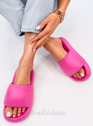 Ružičaste (boja fuksije) pjenaste papuče