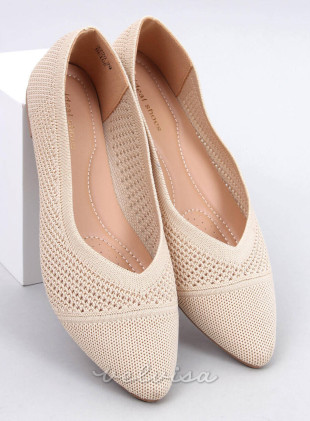 Ballerine traforate beige