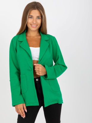 Blazer verde casual RUE PARIS
