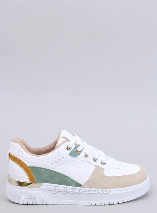 Sneakers da donna NIKKI beige/verde