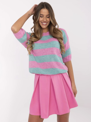Maglione morbido verde menta