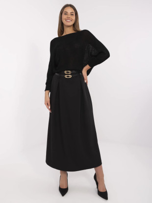 Gonna maxi elegante nera