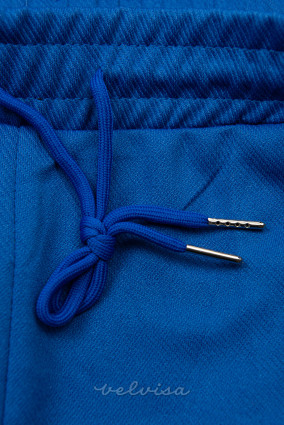 Pantaloni sportivi cobalto blu