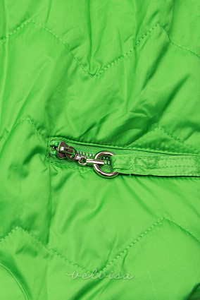 Zelena prijelazna jakna FASHION