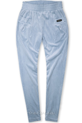 Pantaloni blu chiaro con tasche THE BRAND