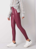 Bordeaux Leggings od eko kože RUE PARIS
