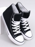 Classiche sneakers in tela nere