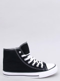 Classiche sneakers in tela nere
