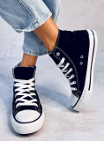 Classiche sneakers in tela nere