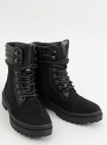 Scarpe stringate da donna nere