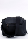 Borsa da donna con nappine nera