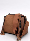 Borsa da donna con nappine marrone