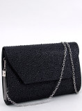 Borsa da donna nera lucida