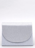 Borsa formale lucida argento