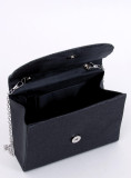 Borsa formale lucida nera