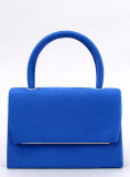 Borsa a mano blu reale