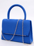 Borsa a mano blu reale
