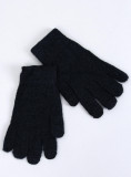 Guanti basic da donna neri