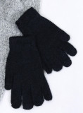 Guanti basic da donna neri