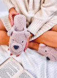 Ciabatte da donna rosa TEDDY BEAR