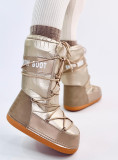 Stivali oro champagne SNOW BOOTS