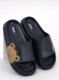 Crne papuče TEDDY