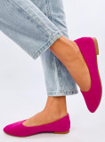 Ballerine fucsia con soletta in pelle