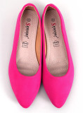 Ballerine fucsia con soletta in pelle