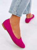 Ballerine fucsia con soletta in pelle