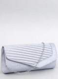 Borsa formale argento lucida