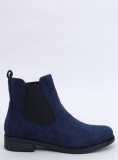 Stivaletti Chelsea bassi blu scuro