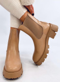 Stivaletti alti beige