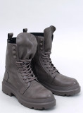Scarpe con piattaforma INES grigie