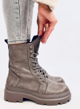 Scarpe con piattaforma INES grigie