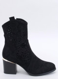 Stivaletto traforato DOLLY nero