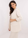 Blazer elegante beige