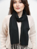 Sciarpa basic da donna nera