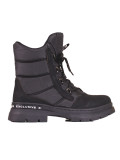 Scarpe da neve sportive nere con lacci