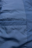 Giubbotto invernale blu con cappuccio WINTER
