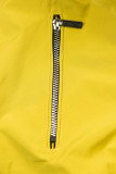 Parka invernale doppia faccia giallo/nero