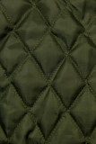 Cappotto/parka di transizione kaki