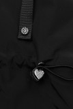 Cappotto/parka di transizione nero