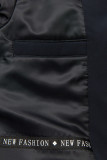 Parka blu scuro FASHION
